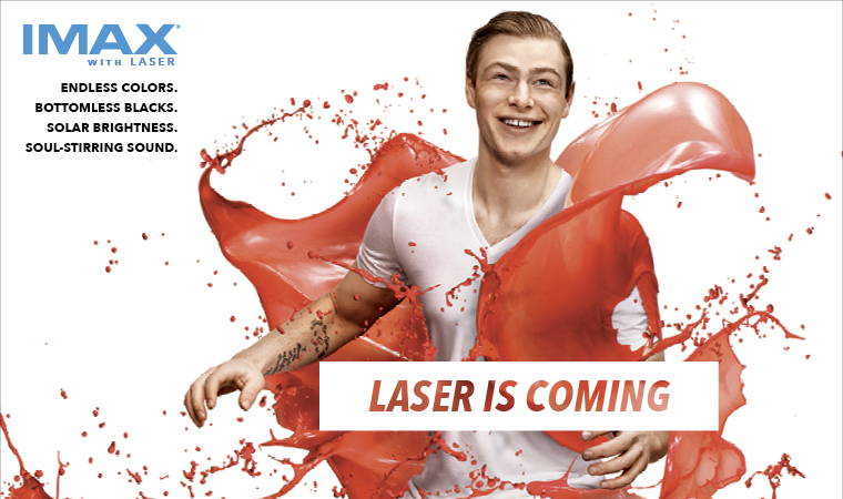 "Laser is Coming" - IMAX with Laser