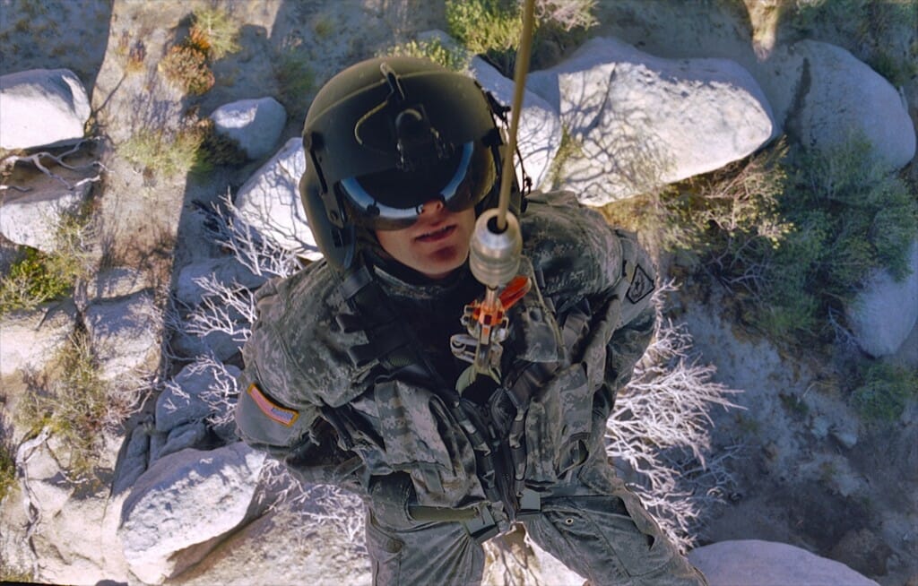 Image from the giant screen film "Rescue"