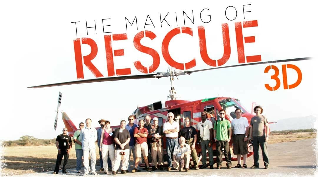 Le tournage de Rescue 3D